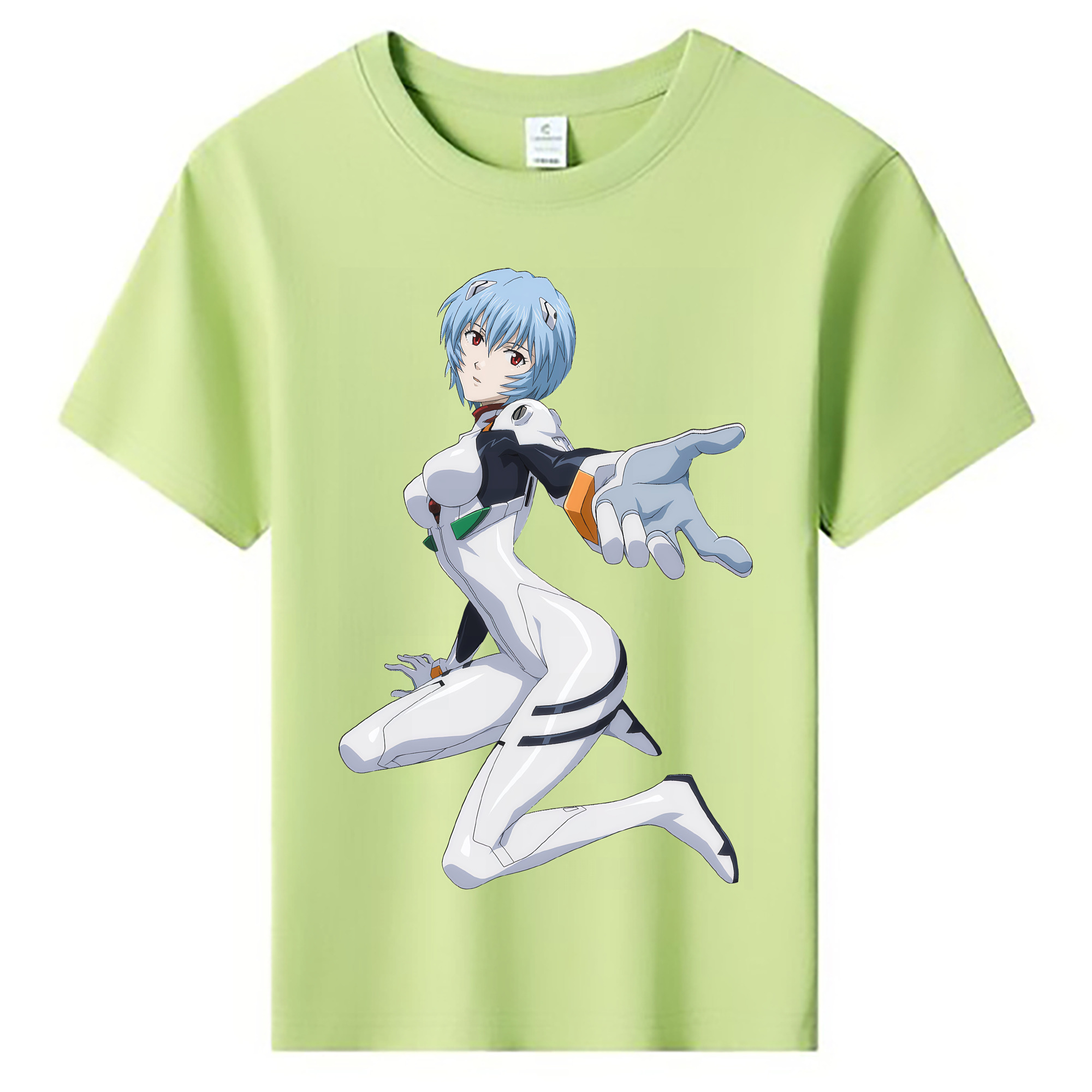 （画像用） EVA 新世紀エヴァンゲリオン 綿100％キッズTシャツ（フロントプリント）